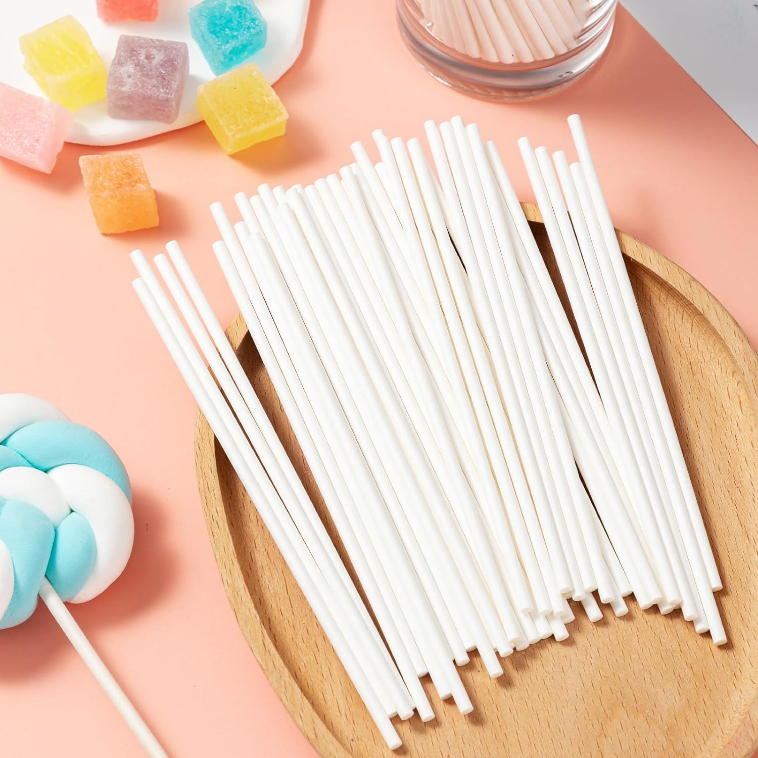 Cotton Candy Cone - 100 個 DIY キャンディスティックロリポップスティックチョコレートスティック素晴らしいデザート耐熱皿キャンディーバーサポート DIY 砂漠用品子供の好意