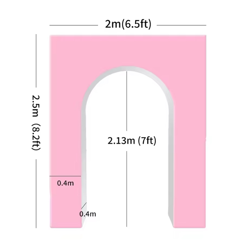 2x2.5M 3Dバルーンアーチスタンド 結婚式 誕生日 ベ - Balloon Arch Kit のレビューと価格