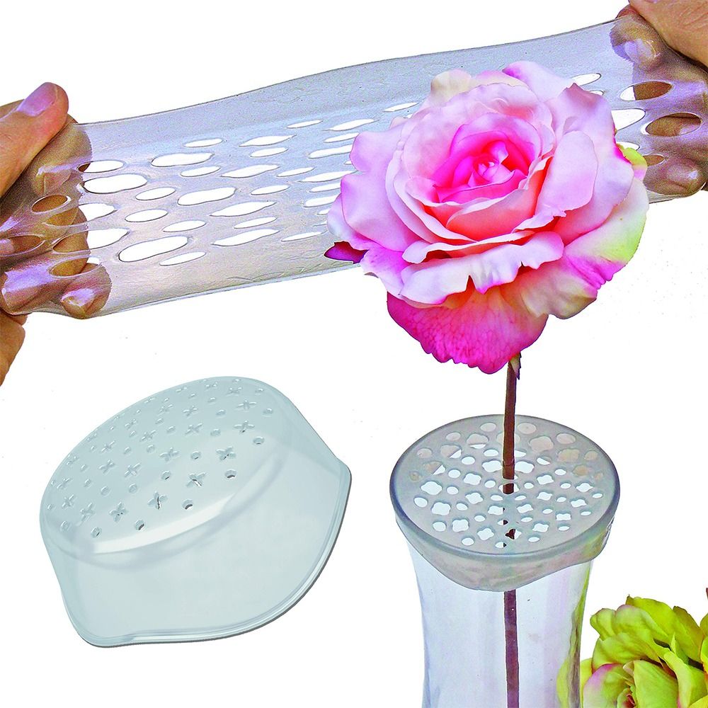 自己貼り付けの再利用可能な花の配置ホルダー、DIYフラワーデ - Centerpiece Stick のレビューと価格
