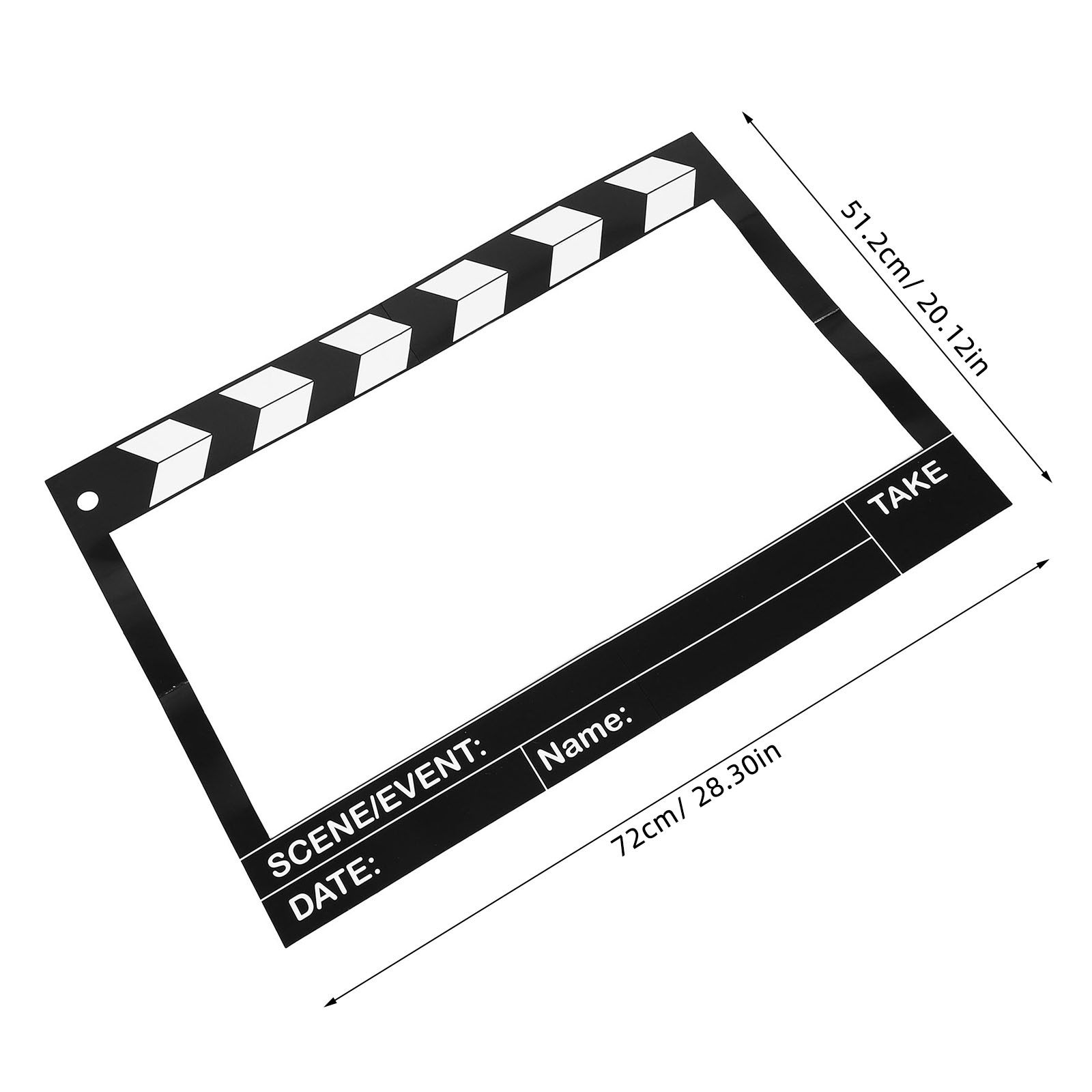 ムービーナイトフォトブースアクセサリー 黒白ムービーフィルム - Photo Booth Frame のレビューと価格