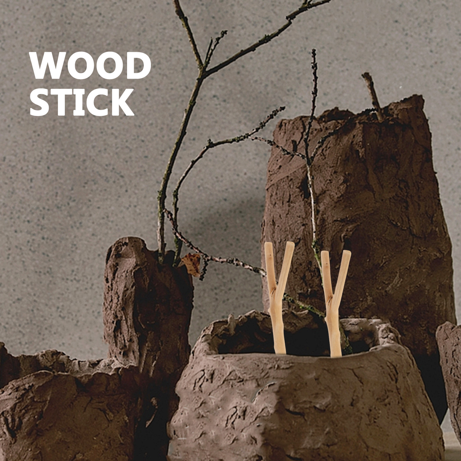 ユニークなドリフトウッド（流木）の自然な木の棒。花瓶の装飾、 - Centerpiece Stick のレビューと価格