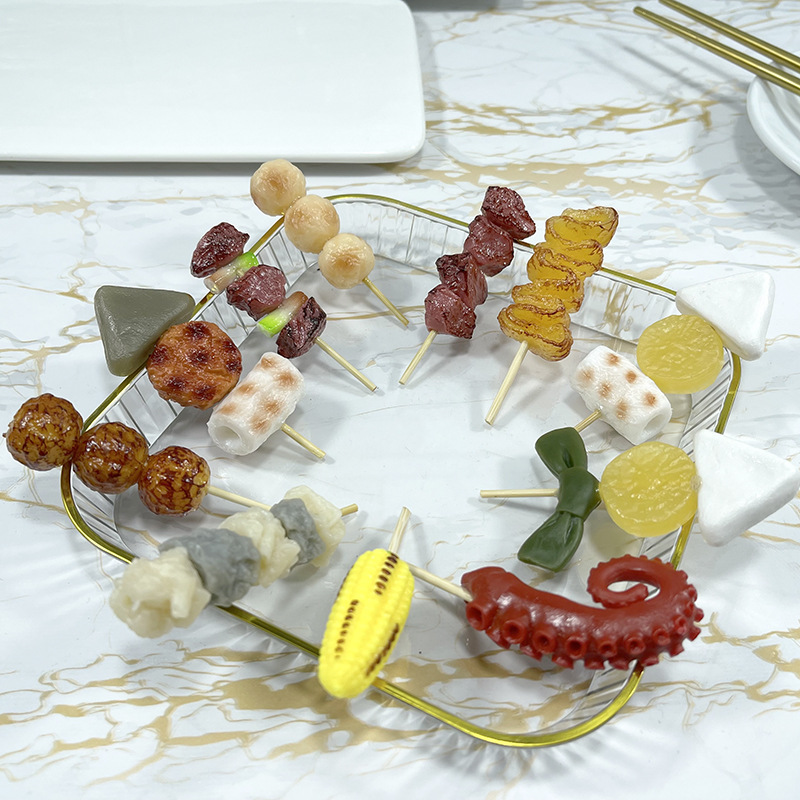 新しいシミュレーションフードキーホルダー塩ビ食品モデルペンダ - Centerpiece Stick のレビューと価格