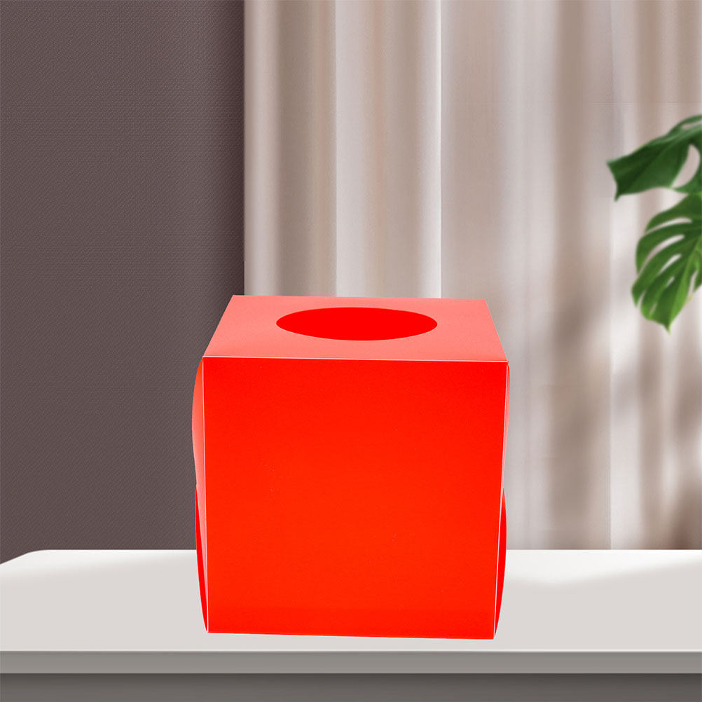 2個入り、持ち運び可能な多機能キューブ型宝くじ箱。オフィス、 - Event Party Box のレビューと価格